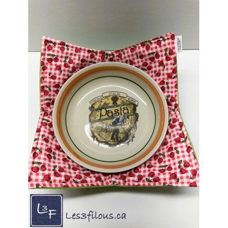 Cerises-chauffe-plat-pour-micro-onde format large - Les 3 Filous