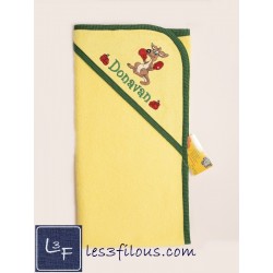 Kangourou Boxeur Serviette Capuchon Brodée et Personnalisée DOU-013