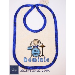 Musicien Serviette Capuchon Brodée et Personnalisée DOU-020