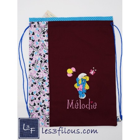 Sac de Gym Stroumpfette SEP-004