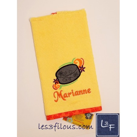 Essuie-mains Rondelle de hockey ESS-004