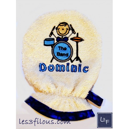 Musicien Gant Brodé et Personnalisé DEB-055