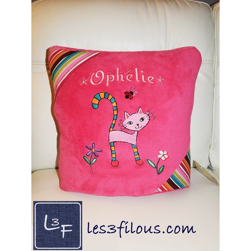 Coussin Couverture Chat CC-019