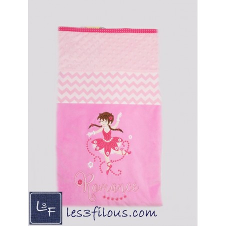 Ballerine Couverture Ultra-Douce Brodée et Personnalisée CUD-003