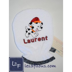 Pompier Couverture Ultra-Douce Brodée et Personnalisée CUD-048
