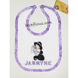 Princesse Jasmine Couverture Ultra-Douce Brodée et Personnalisée CUD-051