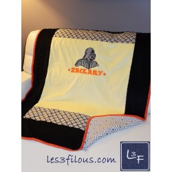 Darth Vader Couverture Ultra-Douce Brodée et Personnalisée CUD-059