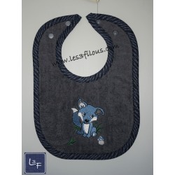 Renard Couverture Ultra-Douce Brodée et Personnalisée CUD-081