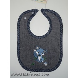 Renard Couverture Ultra-Douce Brodée et Personnalisée CUD-081