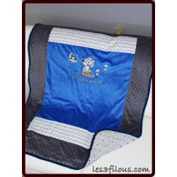 Renard Couverture Ultra-Douce Brodée et Personnalisée CUD-081