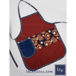 Tablier  Adulte  Baseball Tablier avec Essuie-mains TEM-079P