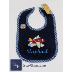 Avion Serviette Capuchon Brodée et Personnalisée  DOU-064