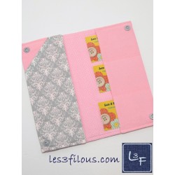 Protège Carnet de Santé Baroque  Personnalisé SAN-003