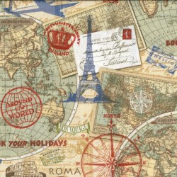 Voyage Travel Paris Carte...