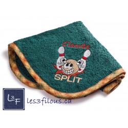 Split Serviette de Bowling Quilleur BOW-010