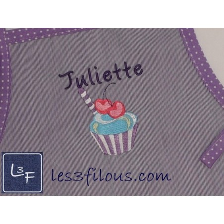 Gateau Cupcake Choix de Broderie pour Tablier