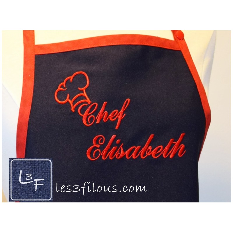 Chef Choix de Broderie pour Tablier
