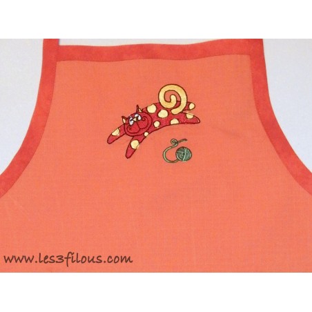 Chat Choix de Broderie pour Tablier