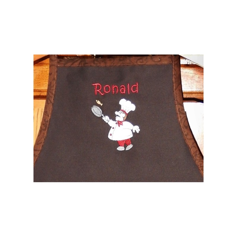 Chef Italien Choix de Broderie pour Tablier