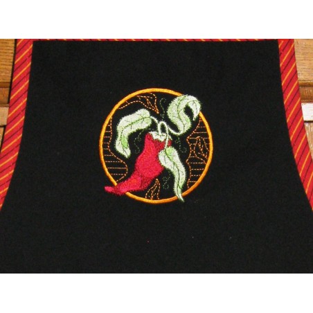 Piment Choix de Broderie pour Tablier EXT-033