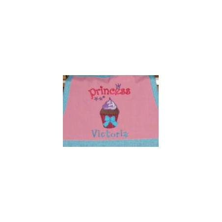 Princess Cupcake Choix de Broderie pour Tablier