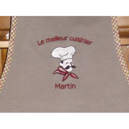 Le meilleur Cuisinier Choix de Broderie pour Tablier