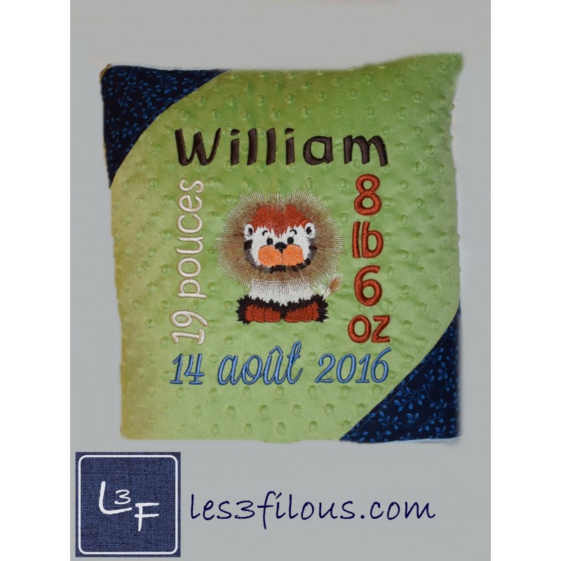Coussin Couverture Lion CC-001